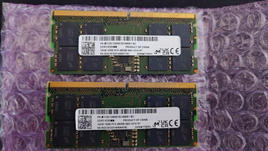 PRINCETON DDR5 32GB(16GB×2) 4800MHz