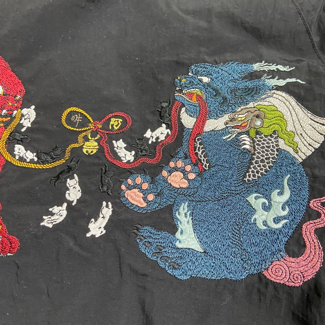 graniph グラニフ⭐️刺繍ブルゾン スカジャン 石黒亜矢子 Mサイズ