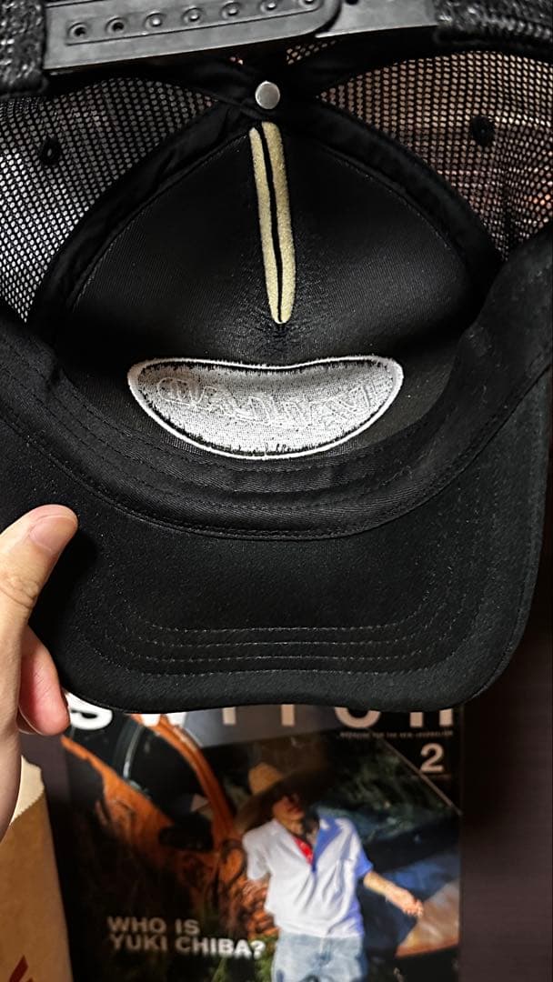 VALLAD STUDIOブラック キャップ io kohjiya