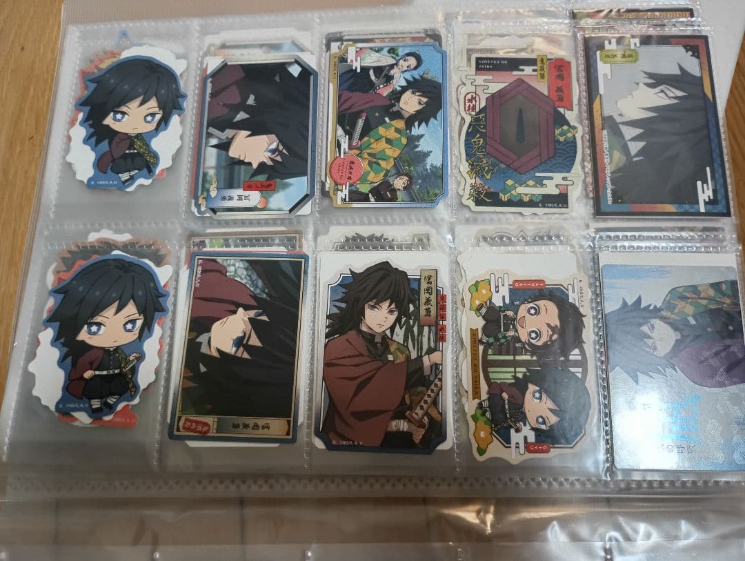 鬼滅の刃　ダイカットステッカー　まとめ売り　ステッカー　カードダス