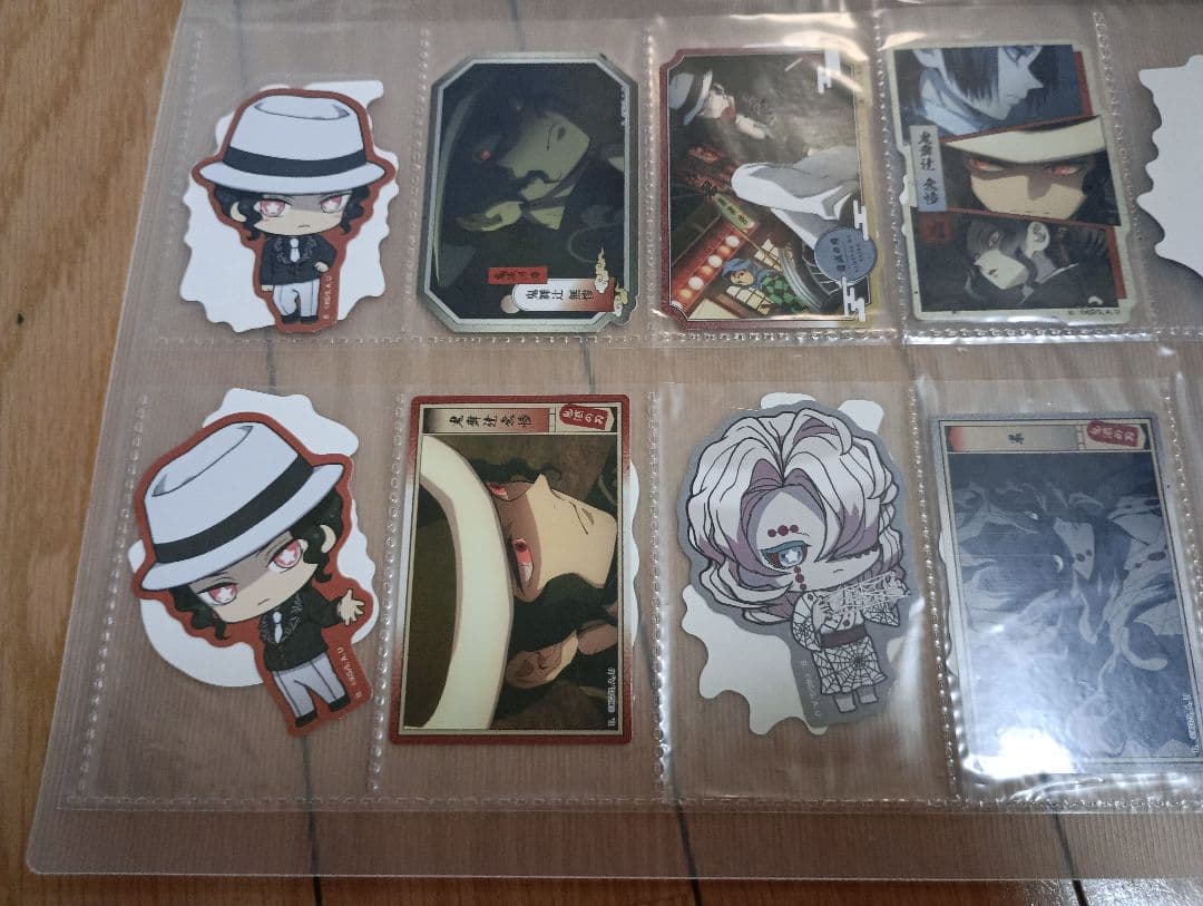 鬼滅の刃　ダイカットステッカー　まとめ売り　ステッカー　カードダス