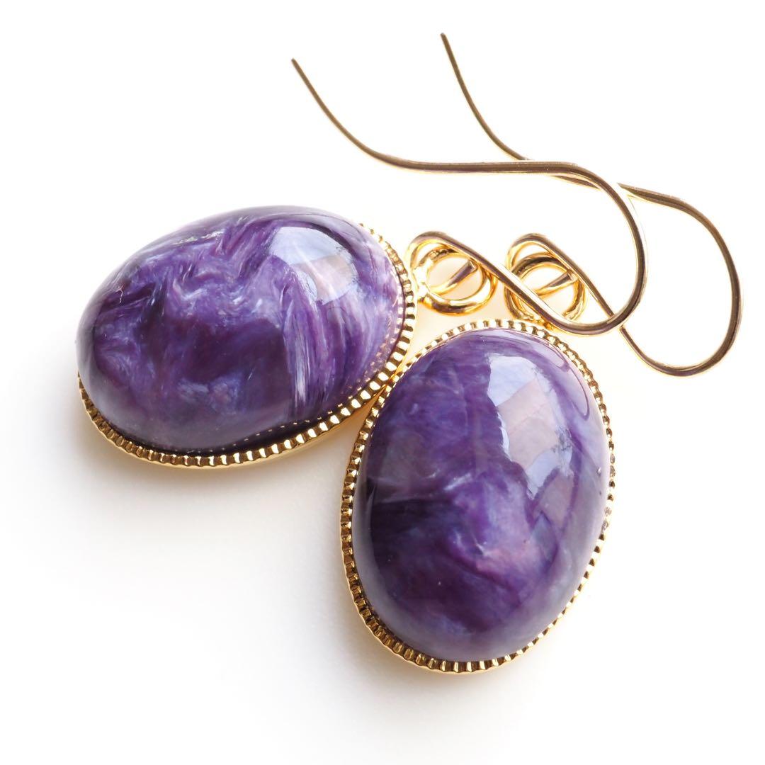 【ｔａｍａ☆彡】宝石質カーネリアンのバタフライピアス