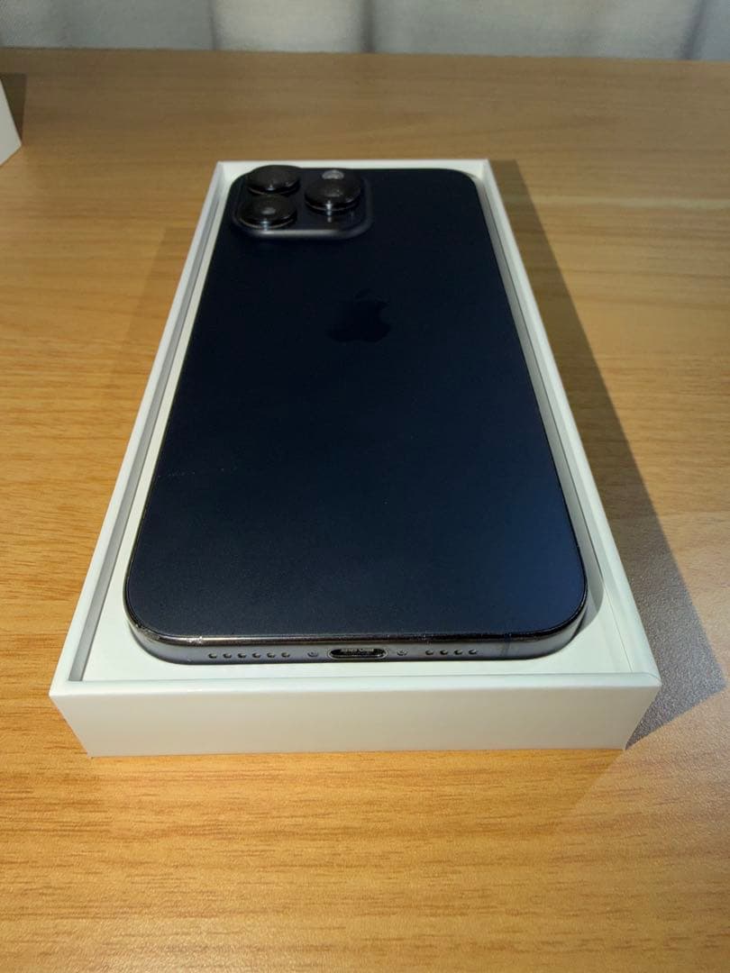 スマートフォン本体 Apple iPhone15ProMax blue titanium 256GB