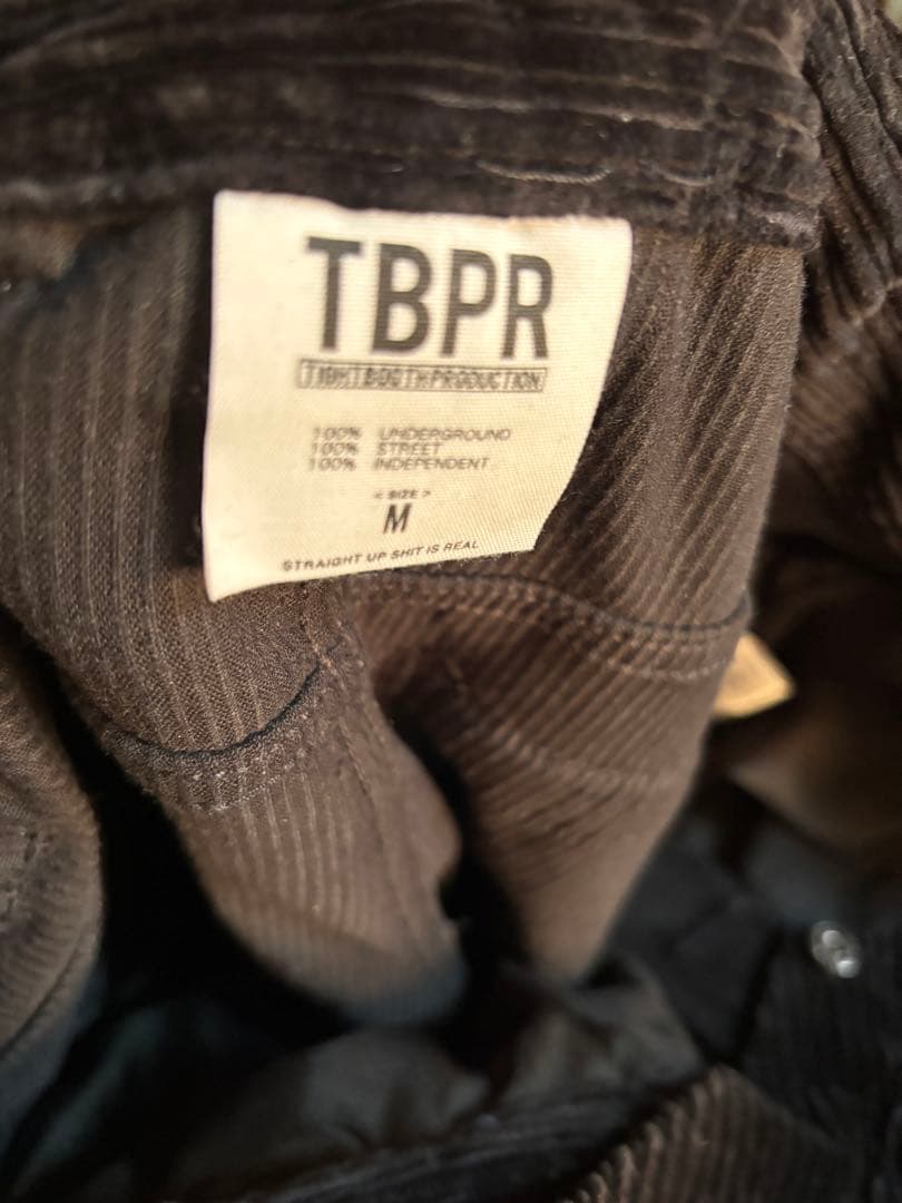 タイトブース　コーデュロイオーバーオール