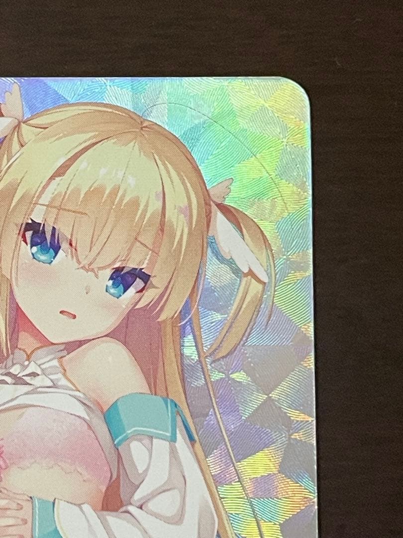 ヴァイスシュヴァルツロゼ ゆずソフト 破廉恥な天使 乃愛 サイン入りPR