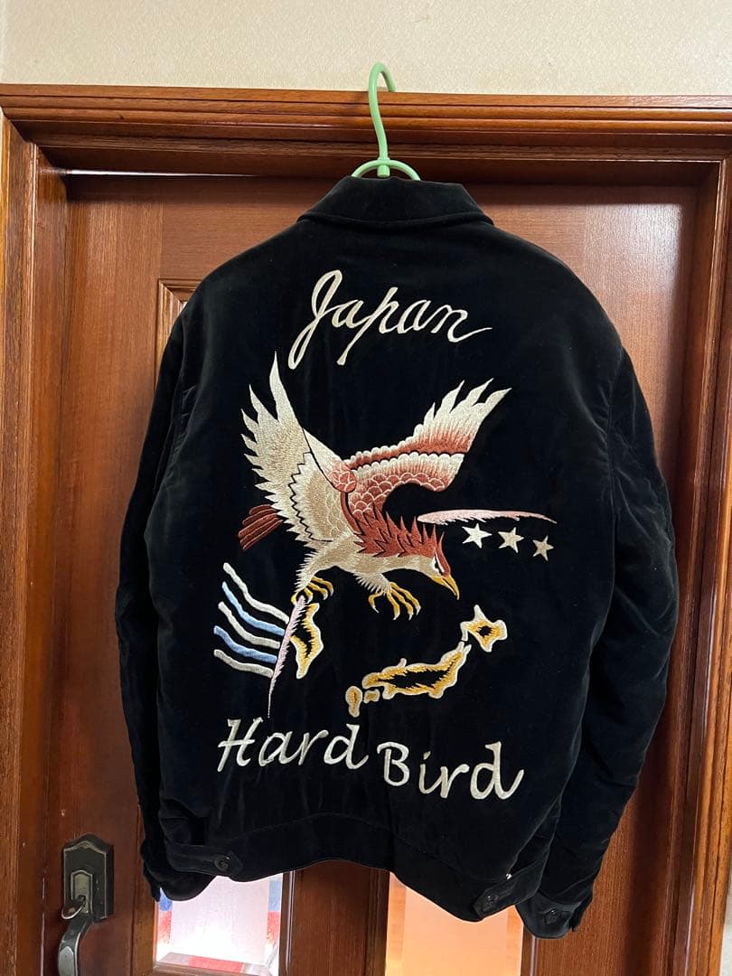 HARD BIRD 黒 スカジャン Lサイズ