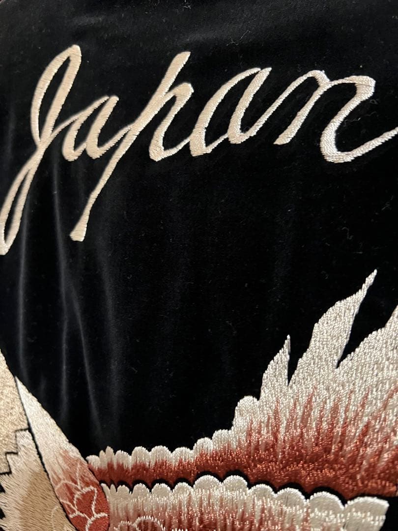 HARD BIRD 黒 スカジャン Lサイズ