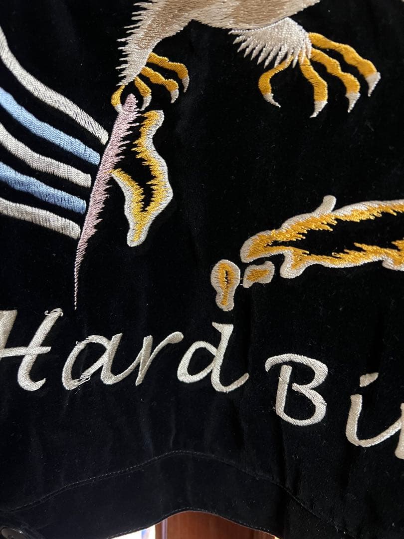 HARD BIRD 黒 スカジャン Lサイズ
