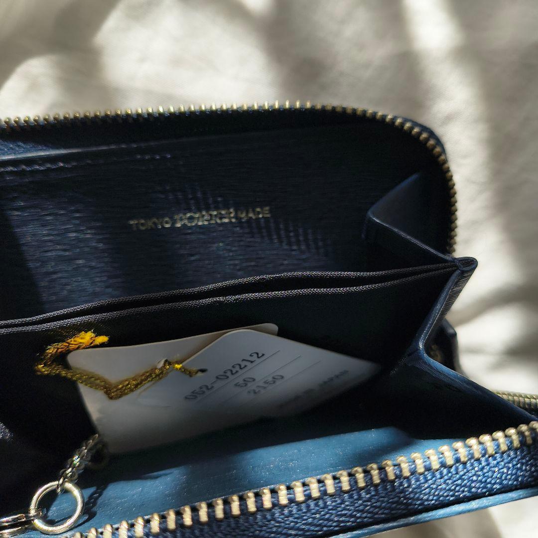 【未使用】上質レザーが映える、大人のネイビーPORTER カレント ケース