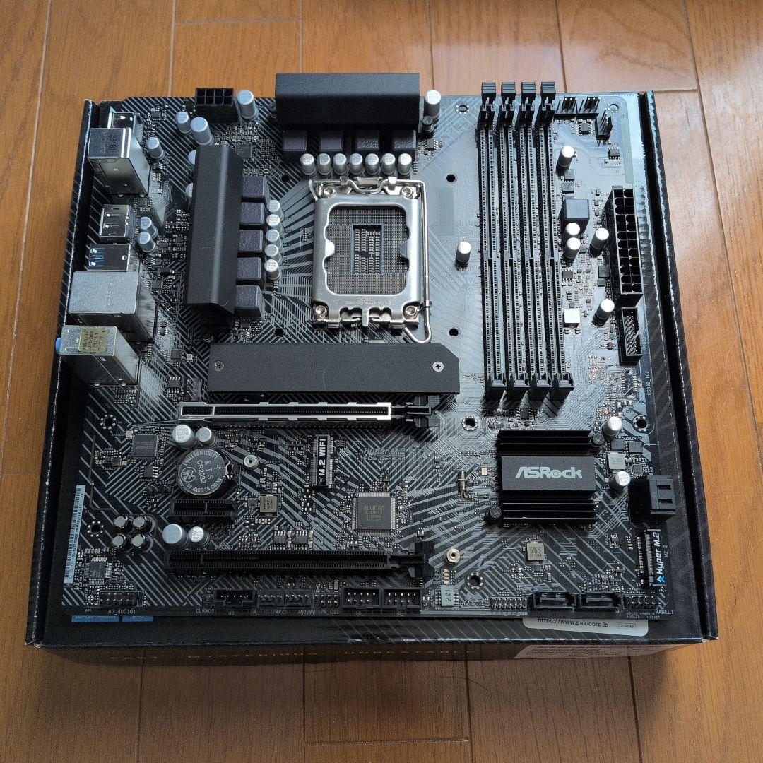 【動作確認済み】ASRock B760M PG LIGHTNING/D4