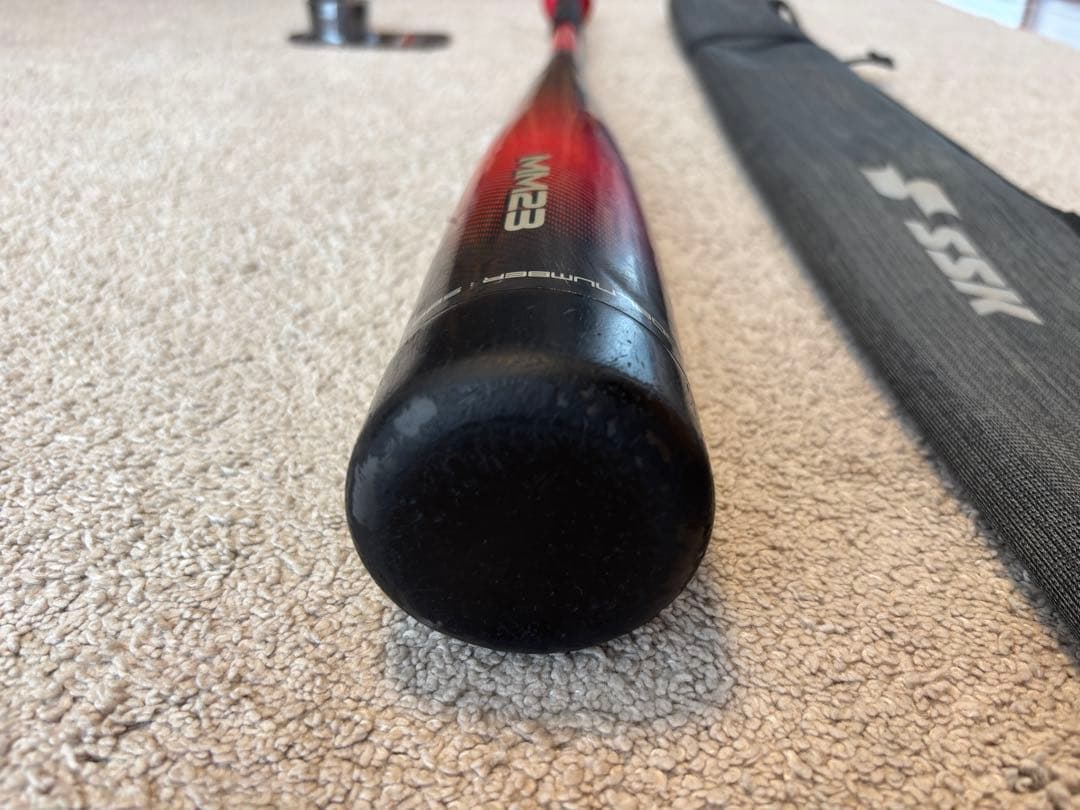 SSKMM23少年軟式バット◼︎80CM 690g バットケース付き◼︎希少美品中古