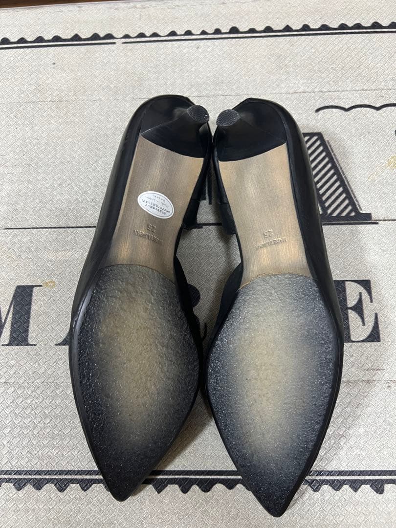 ラボキゴシワークス　本革パンプス✨