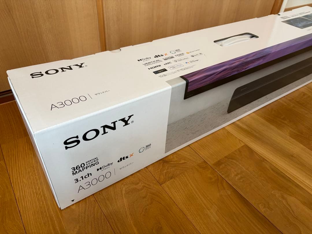 SONY A3000 サウンドバー