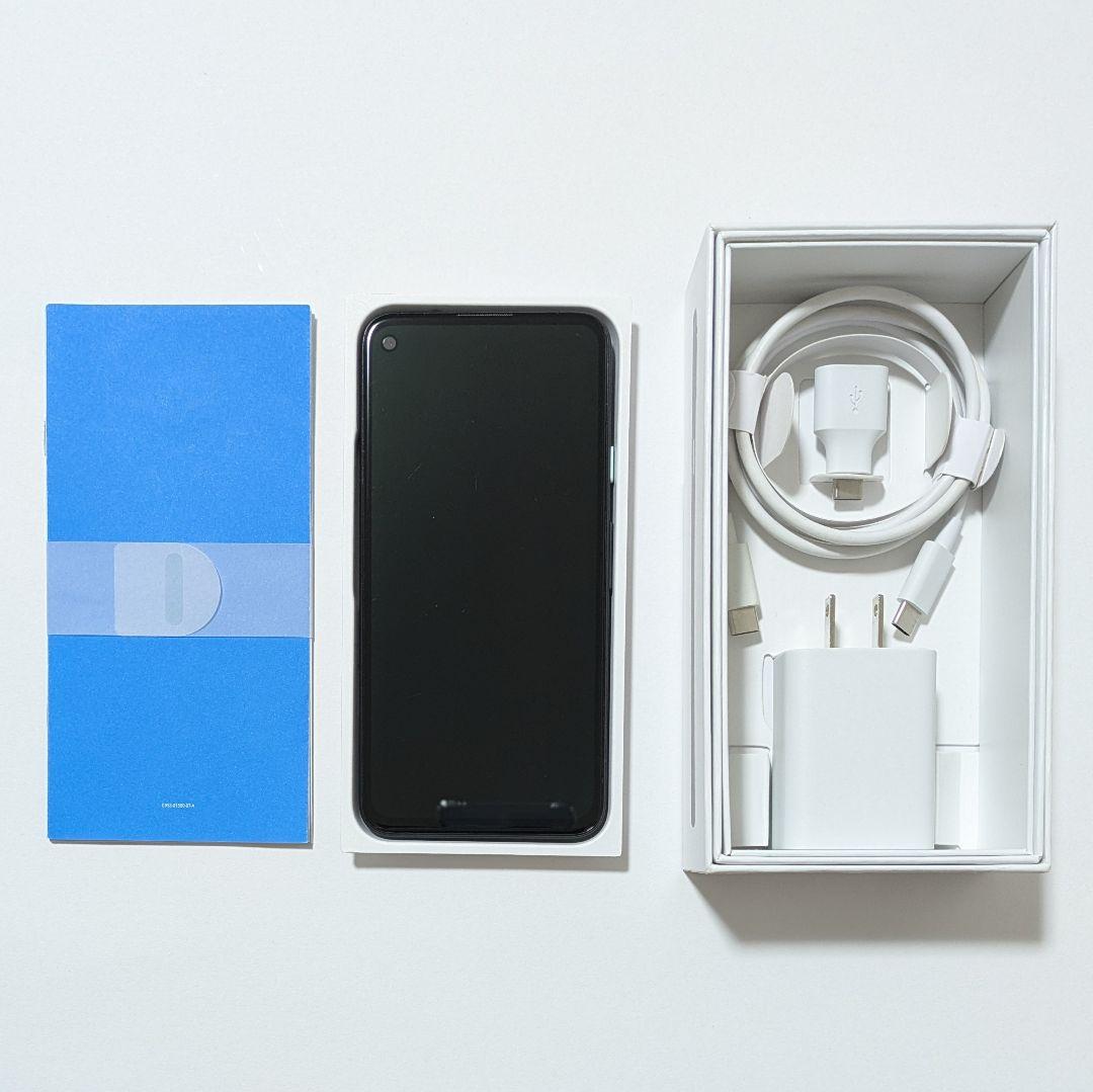 【美品】Google Pixel 4a ソフトバンク SIMフリー 箱・付属品付
