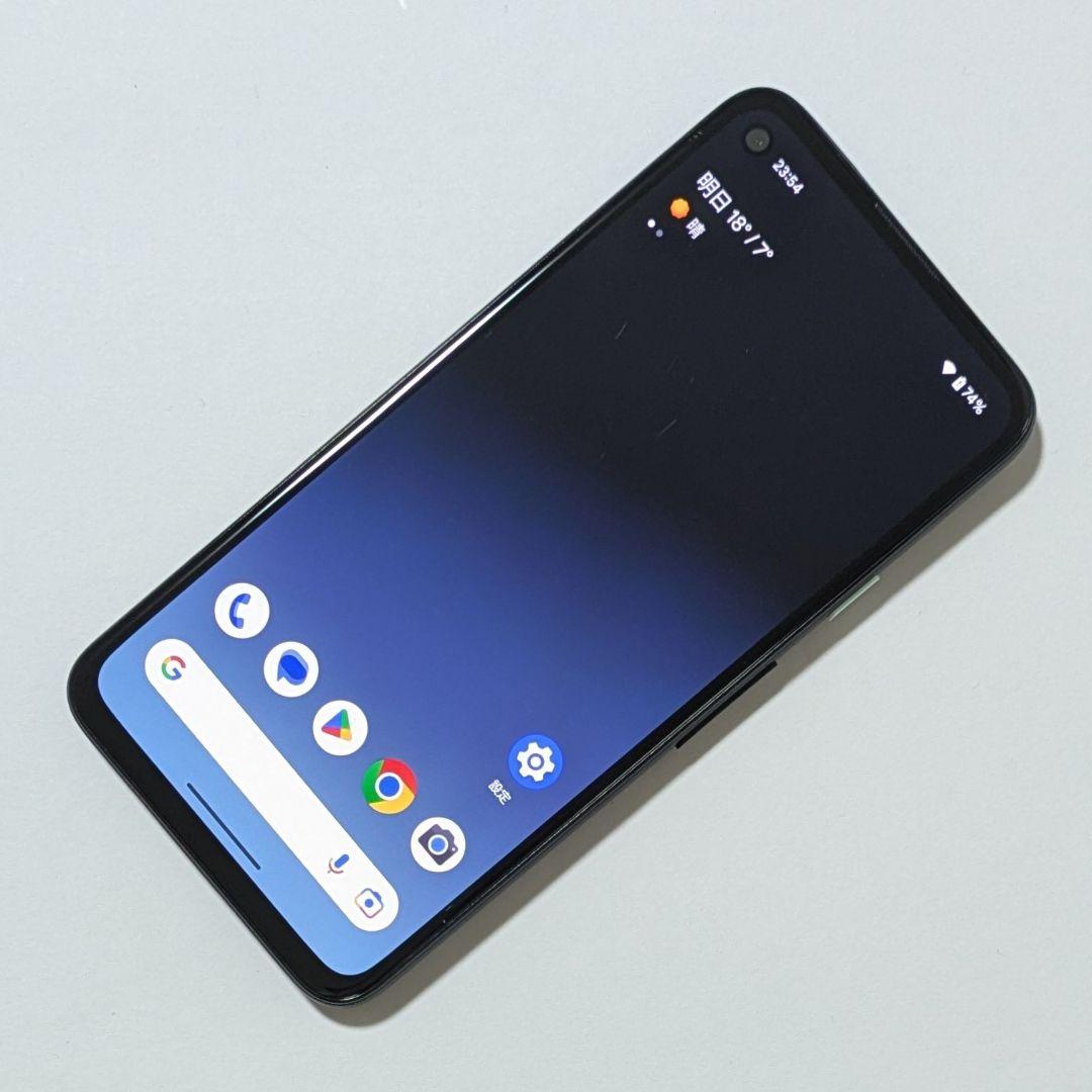【美品】Google Pixel 4a ソフトバンク SIMフリー 箱・付属品付
