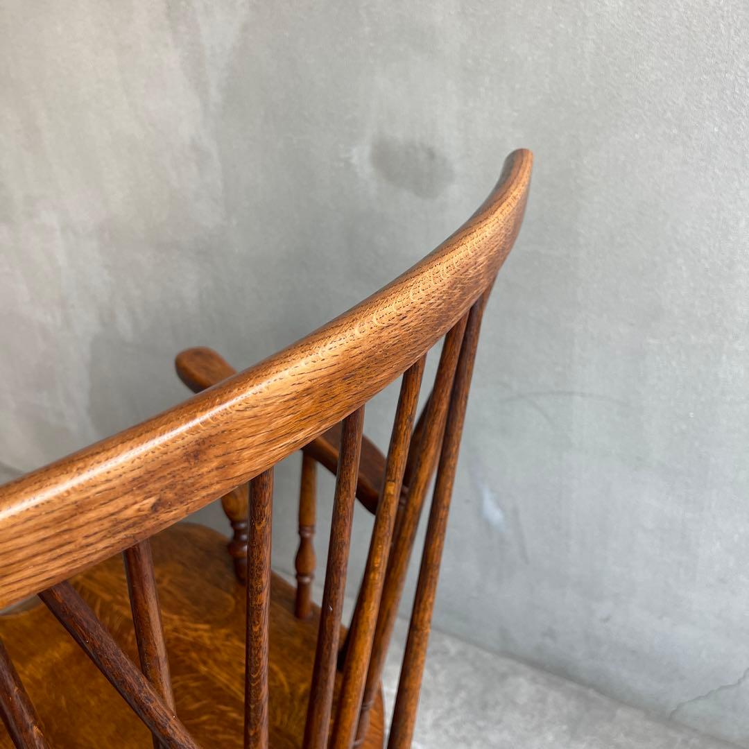 希少 美品　オールドビンテージ　キツツキ ウィンザーアームチェア