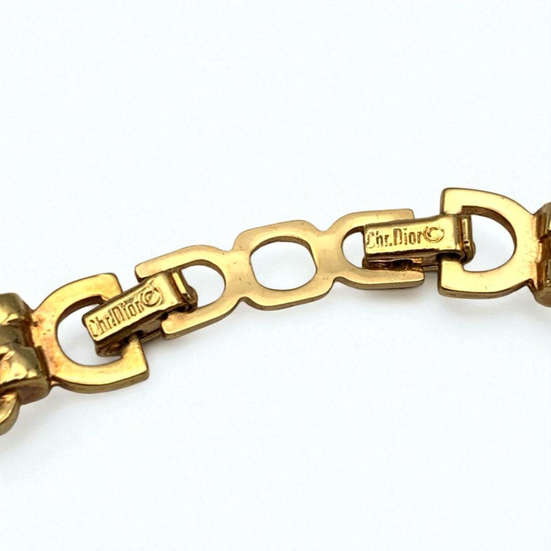クリスチャンディオール　ゴールド ネックレス　メンズ
