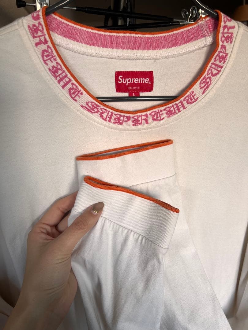 ★【Supreme】長袖/綿100%Tシャツ 2021 SS