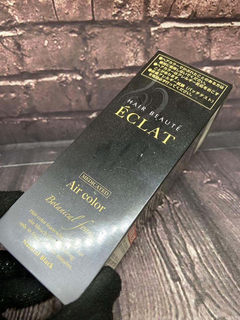 ⚫︎ ヘアボーテエクラ　ボタニカルエアカラーフォームEX ナチュラルブラック ×5