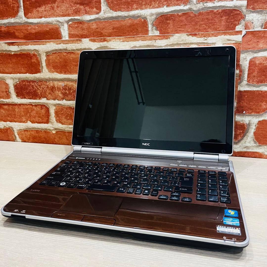 ⭐️K3039⭐️【NEC】ノートパソコン Lave LL750FS6C