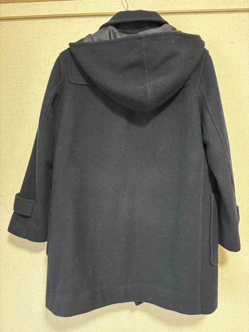 ネイビーダッフルコートMサイズ★スクールかコートyouth