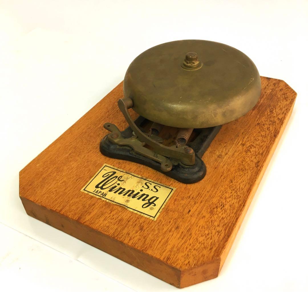 S.S. Winning アンティークベル ボクシング ゴング