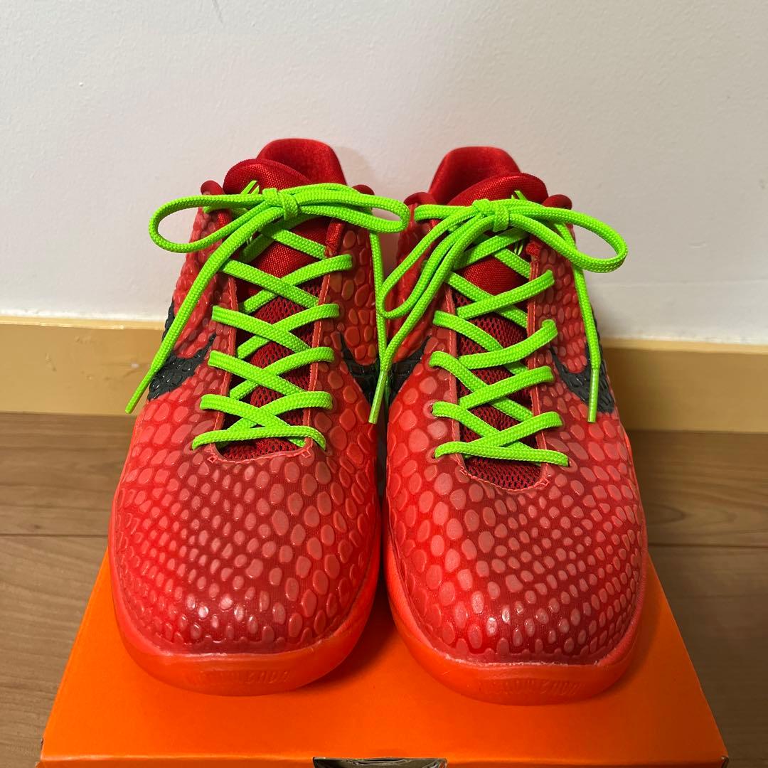 Nike GS Kobe6 Protro Reverse Grinch 24㎝