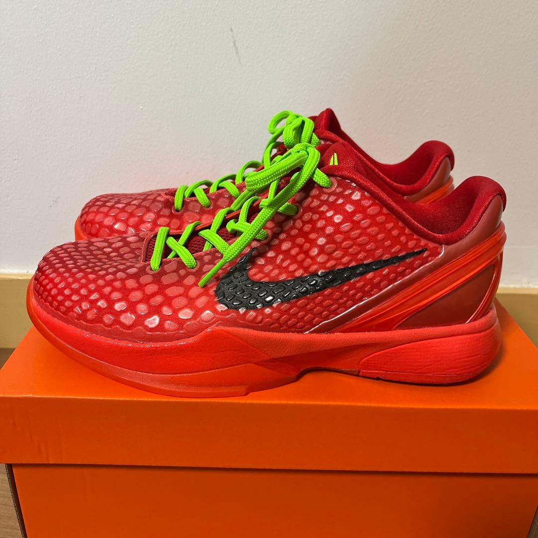 Nike GS Kobe6 Protro Reverse Grinch 24㎝