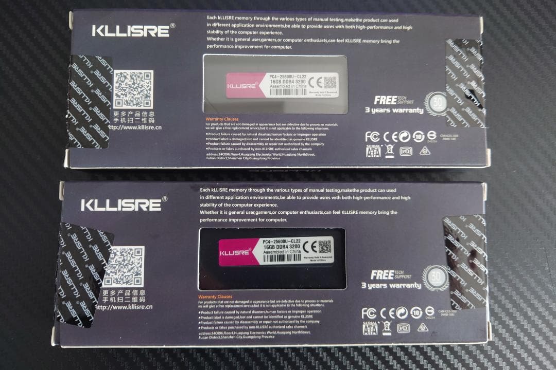 KLLISRE 32GB DDR4 メモリー3200MHz 16GB×2枚 #4