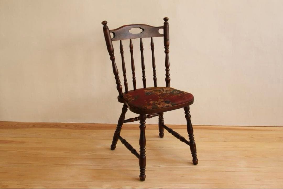 椅子　チェア　木製　レトロ　アンティーク　古家具