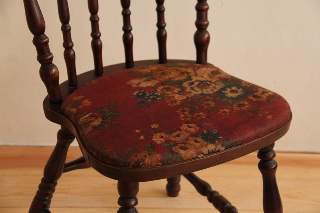 椅子　チェア　木製　レトロ　アンティーク　古家具