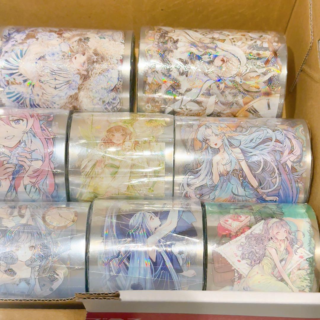 あ*や様 【美しい系女の子セット】人物マステ 海外マステ 新品 11巻 まとめ売