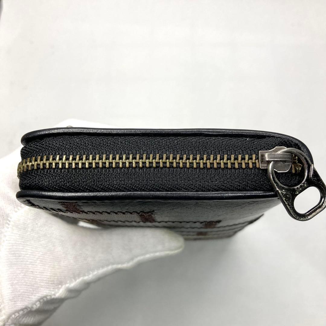 美品✨glamb Gaudy zip wallet マルチカラー コラボ 長財布