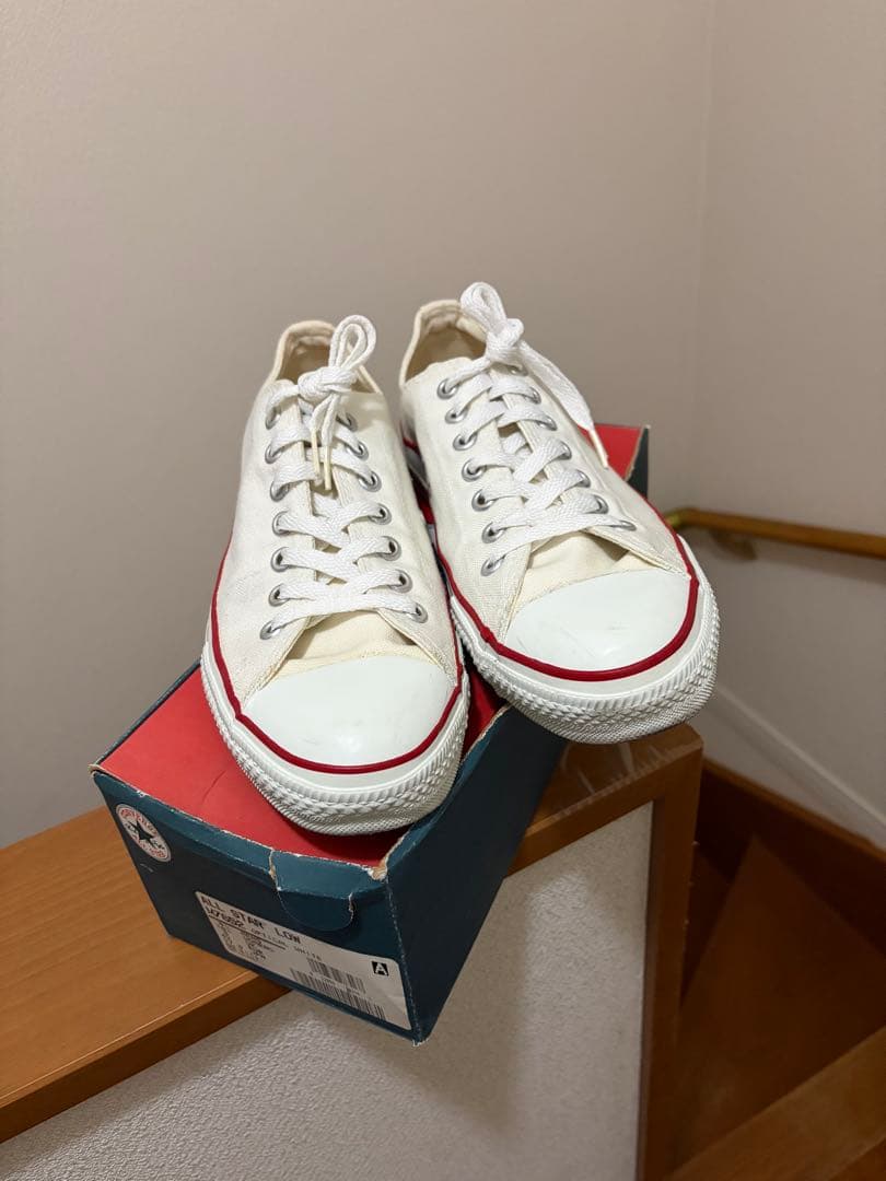 CONVERSE ALL STAR ホワイト ロー USA製
