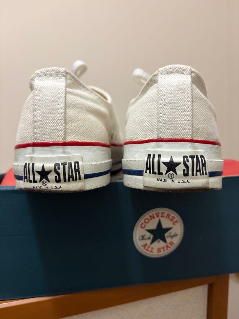 CONVERSE ALL STAR ホワイト ロー USA製