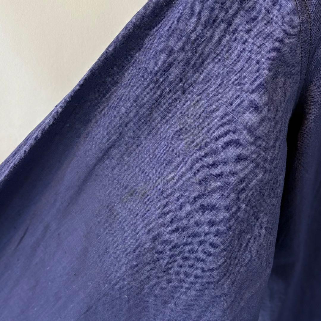 40s ヴィンテージ フレンチ グランパシャツ 古着 ユーロ ヨーロッパ ワーク