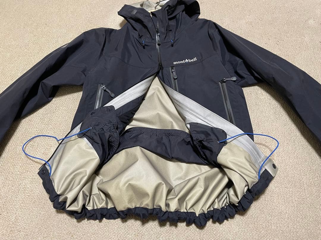 モンベル　フレネイパーカ　ブラック 黒 M ゴアテックス