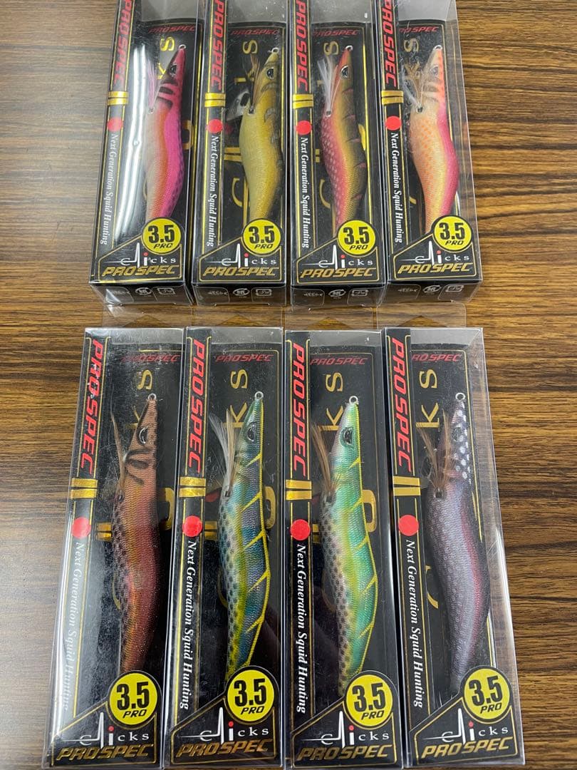 プロスペック　3.5 限定　8セット　エギセット　限定カラー　クロノ