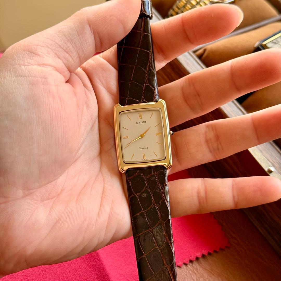 ヴィンテージ SEIKO 9530-5020 白文字盤 ローマ数字 1986年