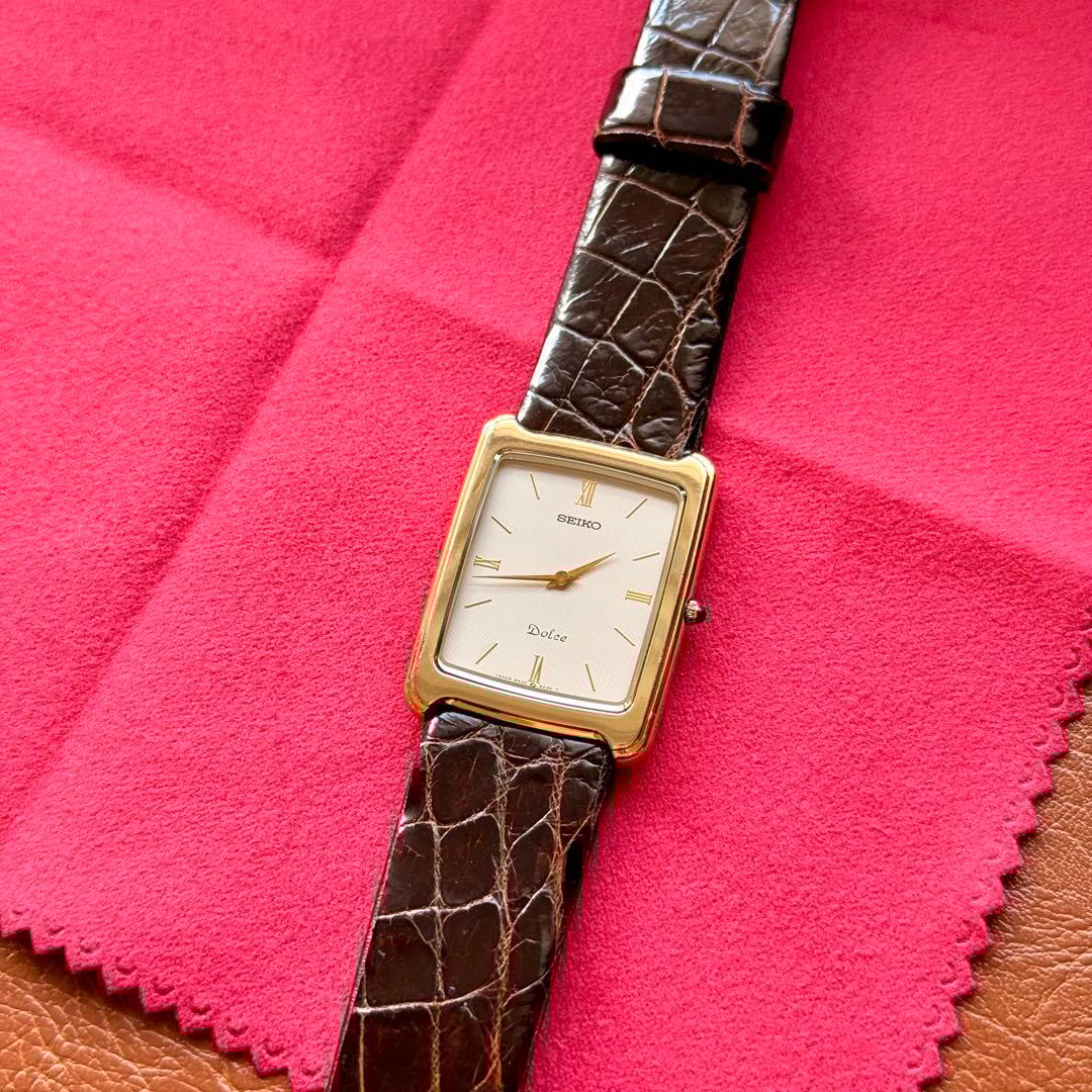 ヴィンテージ SEIKO 9530-5020 白文字盤 ローマ数字 1986年