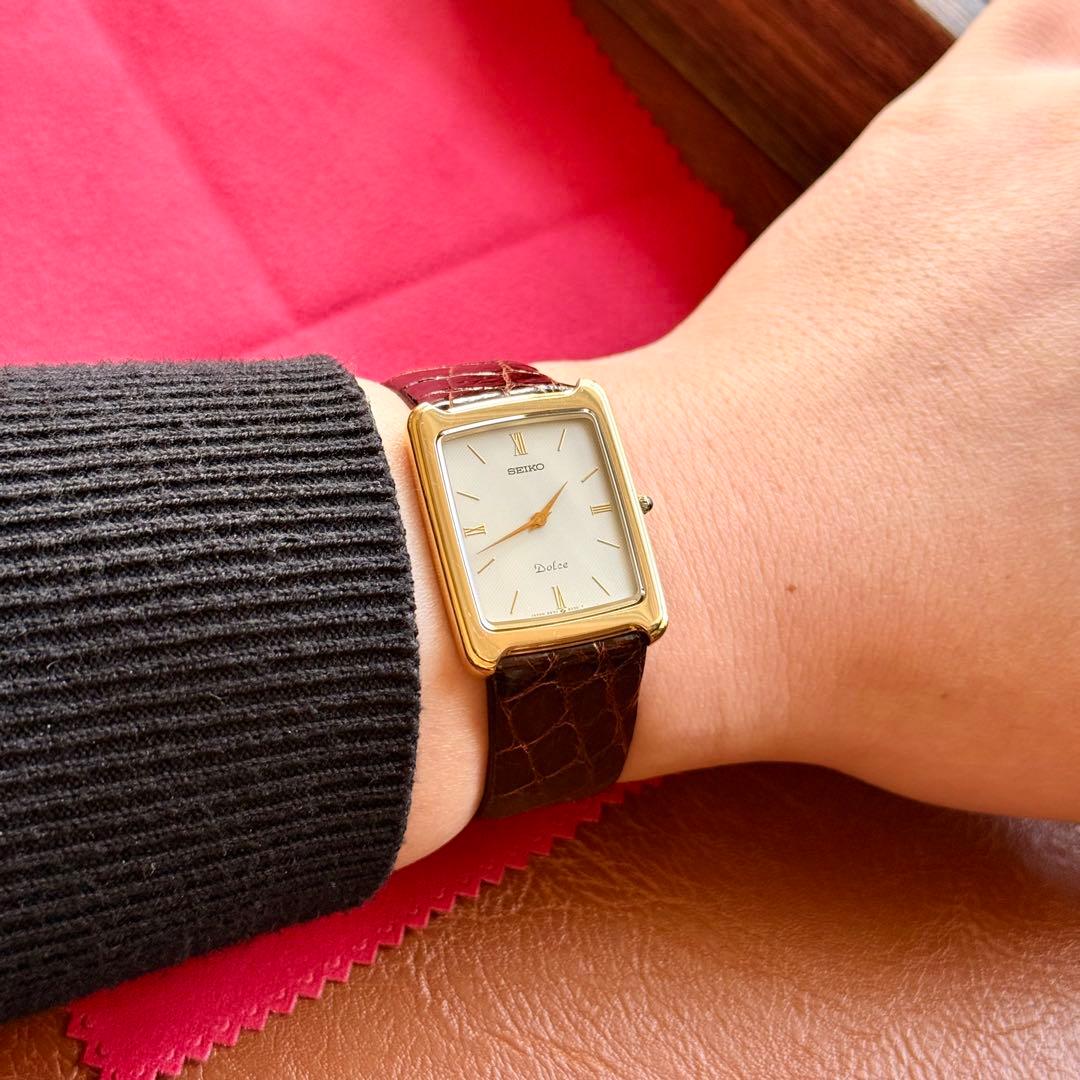 ヴィンテージ SEIKO 9530-5020 白文字盤 ローマ数字 1986年