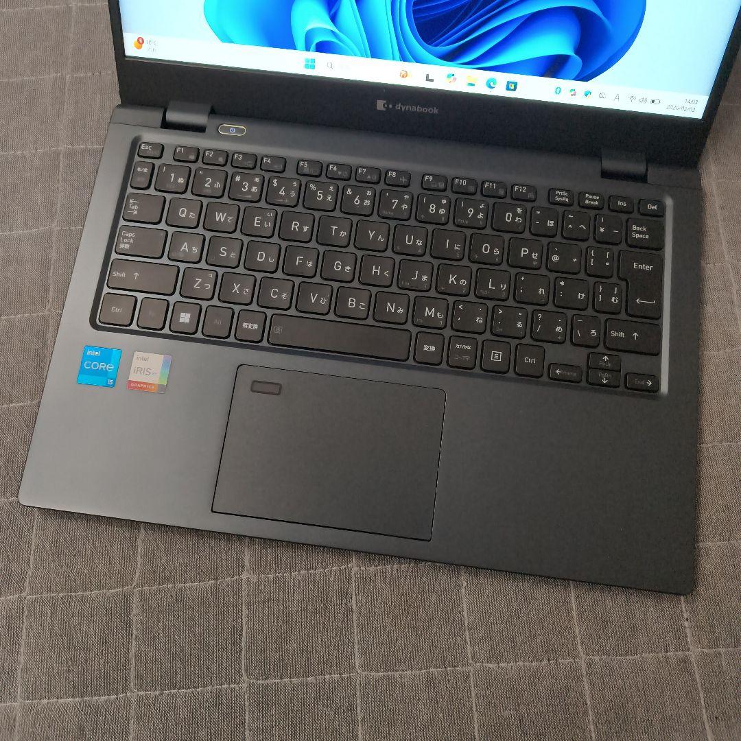 超美品 Dynabook 超軽量 驚速 12世代i5 16GB 新512GB 5