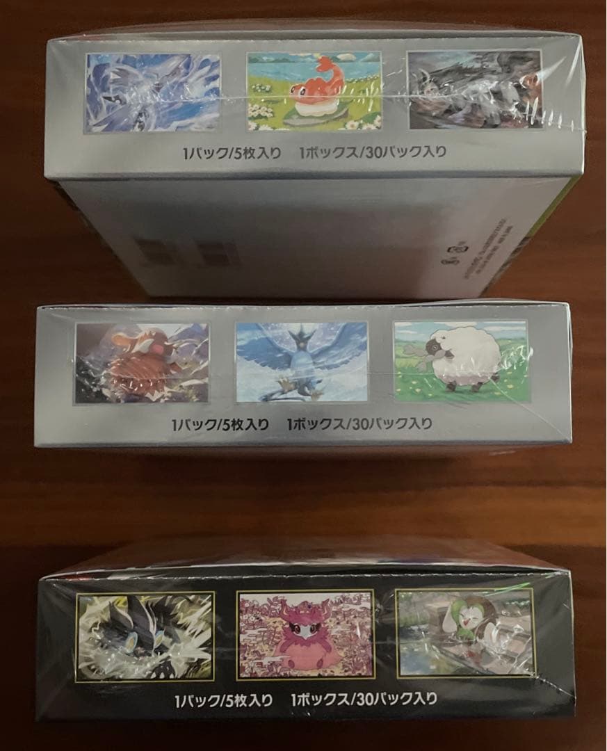 ポケカ　変幻の仮面　バトルパートナーズ　ムニキスゼロ　合計3BOX シュリンク付