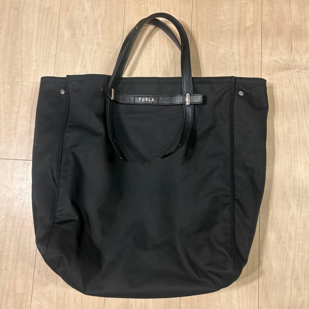 FURLA ブラック トートバッグ