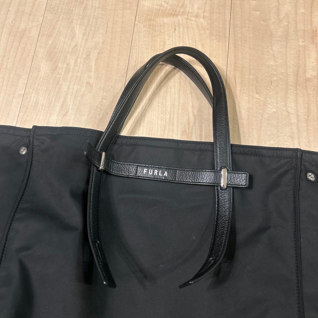FURLA ブラック トートバッグ