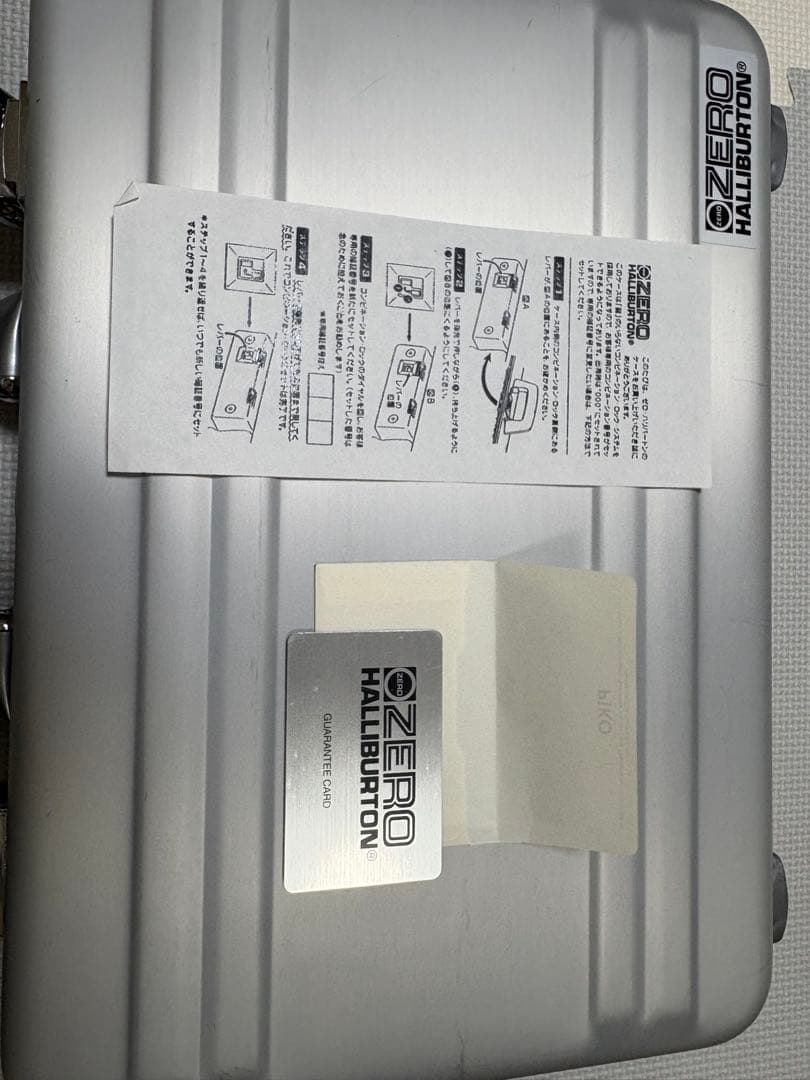 超美品ZEROHALLIBURTON ゼロハリバートン CEM-SI