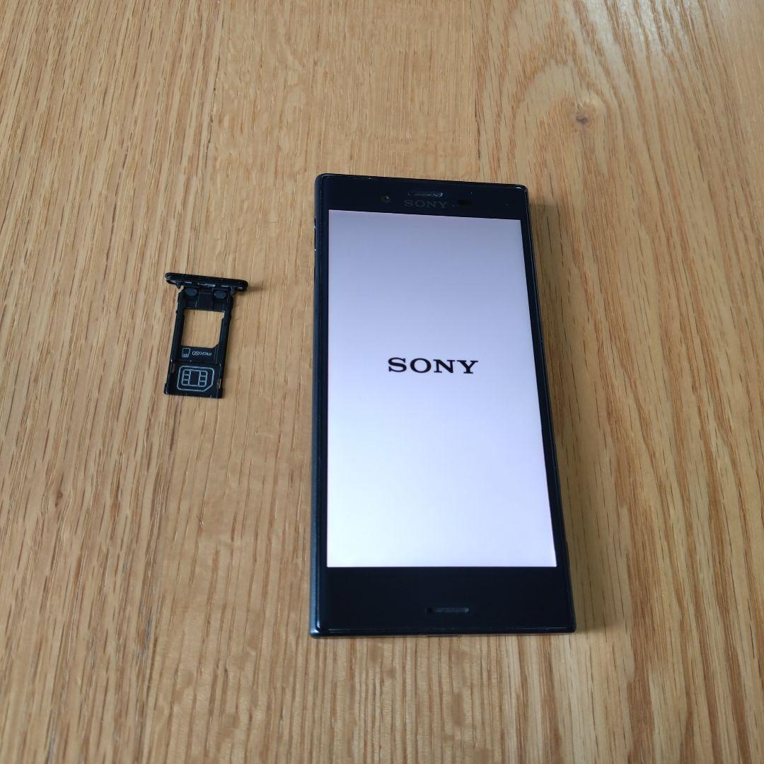 美品 Sony Xperia XZ 本体 動作確認済み 液晶傷なし 格安スマホ