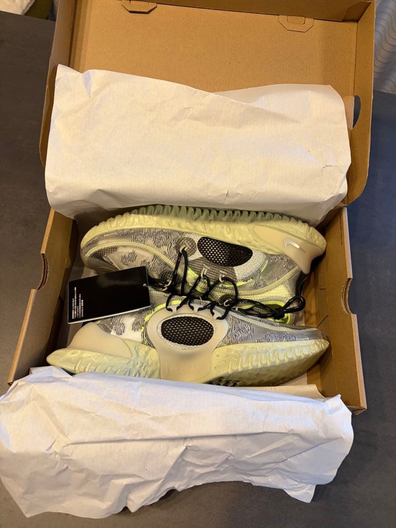 NIKE FLOW 2020 ISPAスニーカー グレー/ライム 【新品】