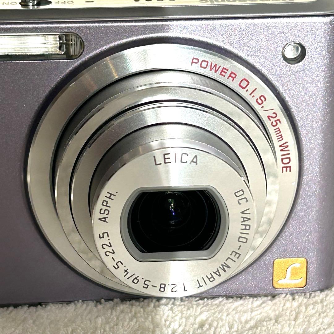 極美品 動作確認済 Panasonic LUMIX DMC-FX60 ラベンダー