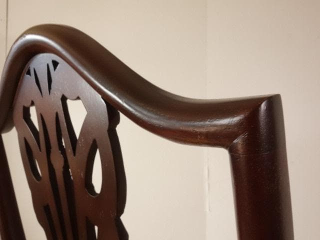 木製　アンティーク　イス　USED